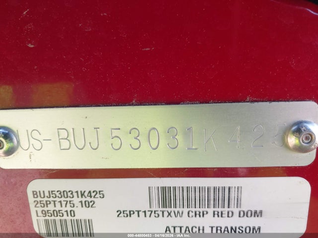 BUJ53031K425 Tracker Other