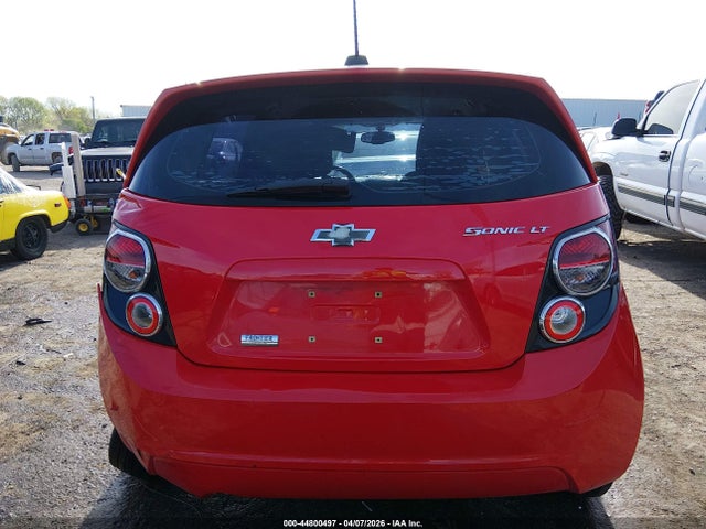 Продажа на аукционе авто 2015 Chevrolet Sonic Lt Auto, vin: 1G1JC6SH5F4122820, номер лота: 44800497