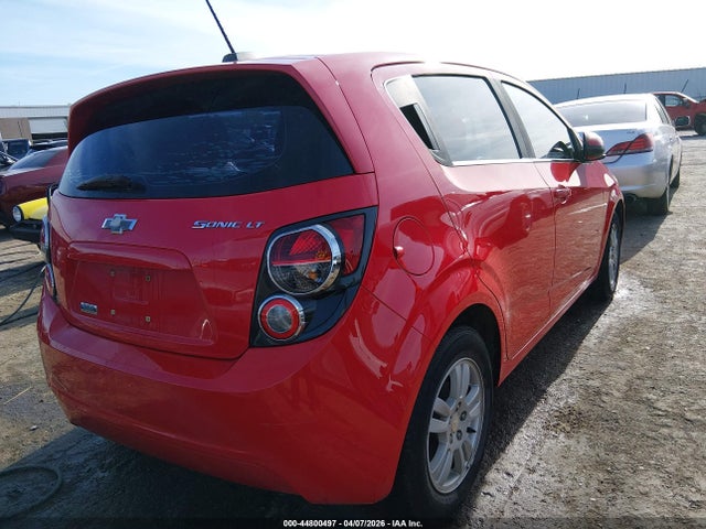 Продажа на аукционе авто 2015 Chevrolet Sonic Lt Auto, vin: 1G1JC6SH5F4122820, номер лота: 44800497