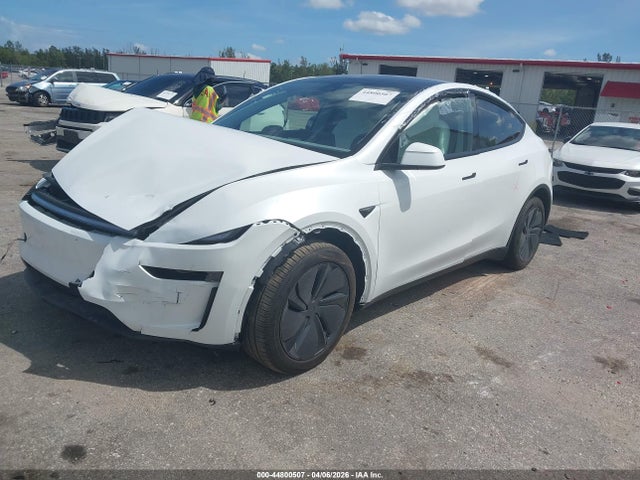2026 Tesla Model Y Premium Rear-wheel Drive/standard Rear-wheel Drive მანქანა იყიდება აუქციონზე, vin: 7SAYGDED3TA455562, აუქციონის ნომერი: 44800507