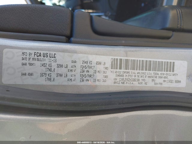 2017 Jeep Grand Cherokee Laredo 4x2 მანქანა იყიდება აუქციონზე, vin: 1C4RJEAG2HC686100, აუქციონის ნომერი: 44800513