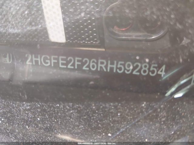 Aukcja sprzedaży 2024 Honda Civic Lx, vin: 2HGFE2F26RH592854, numer aukcji: 44800519