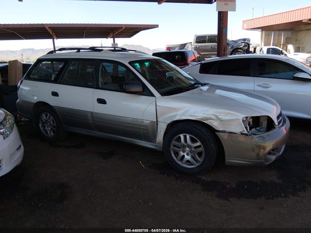 2002 Subaru Outback მანქანა იყიდება აუქციონზე, vin: 4S3BH675027605202, აუქციონის ნომერი: 44800705
