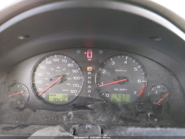 2002 Subaru Outback მანქანა იყიდება აუქციონზე, vin: 4S3BH675027605202, აუქციონის ნომერი: 44800705