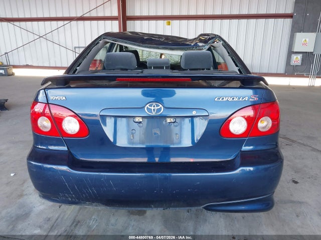 44800769 :رقم المزاد ، 1NXBR30E16Z631607 vin ، 2006 Toyota Corolla S مزاد بيع