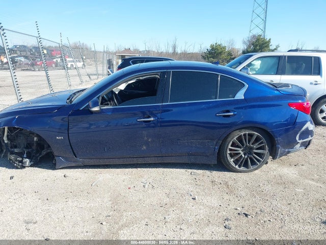 2017 Infiniti Q50 3.0t Red Sport 400 მანქანა იყიდება აუქციონზე, vin: JN1FV7AR4HM872092, აუქციონის ნომერი: 44800830