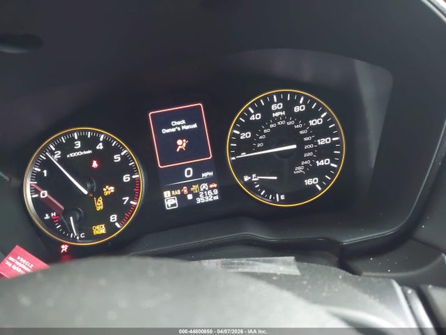 2025 Subaru Outback Wilderness მანქანა იყიდება აუქციონზე, vin: 4S4BTGUD3S3317743, აუქციონის ნომერი: 44800850