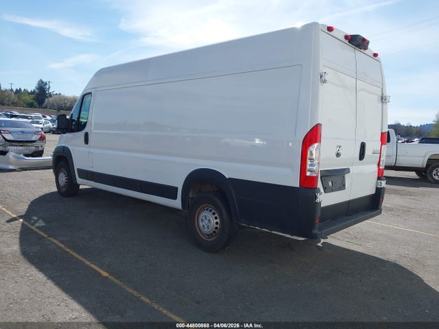 3C6MRVJG8SE504832 RAM Promaster 3500 Cargo Van Tradesman High Roof 159 Wb Ext