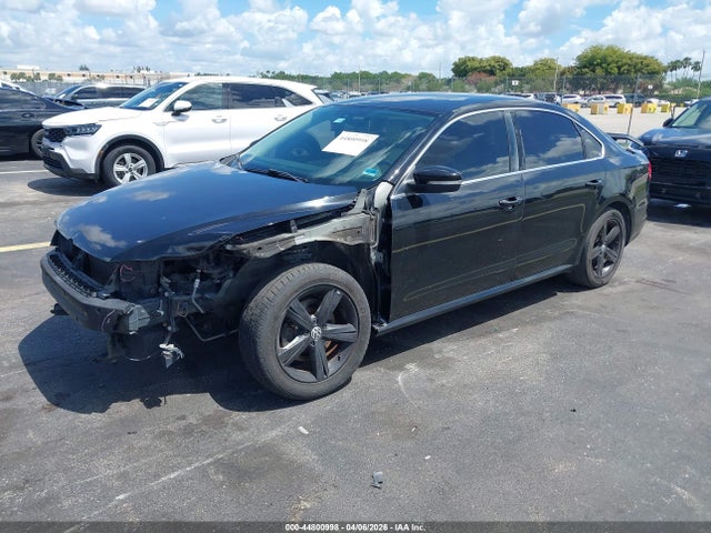 Aukcja sprzedaży 2012 Volkswagen Passat 2.5l Se, vin: 1VWBP7A36CC108953, numer aukcji: 44800998