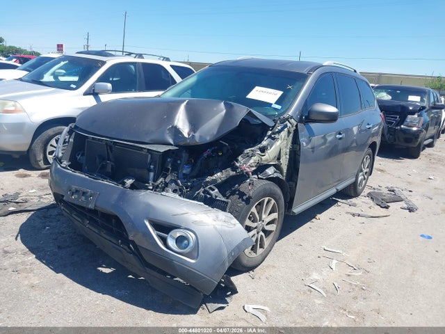 2016 Nissan Pathfinder Sv მანქანა იყიდება აუქციონზე, vin: 5N1AR2MN3GC666298, აუქციონის ნომერი: 44801020