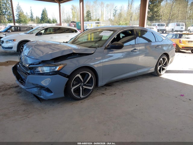 1HGCV3F21NA038798 Honda Accord Hybrid Sport