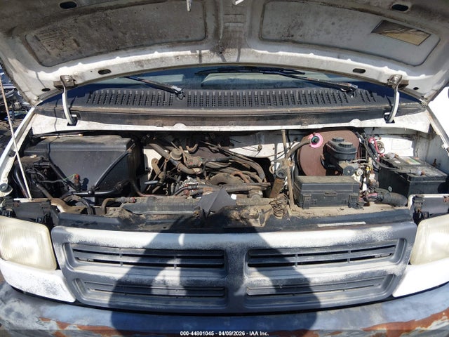1996 Dodge Ram Van B2500 მანქანა იყიდება აუქციონზე, vin: 2B7HB21X8TK138876, აუქციონის ნომერი: 44801045