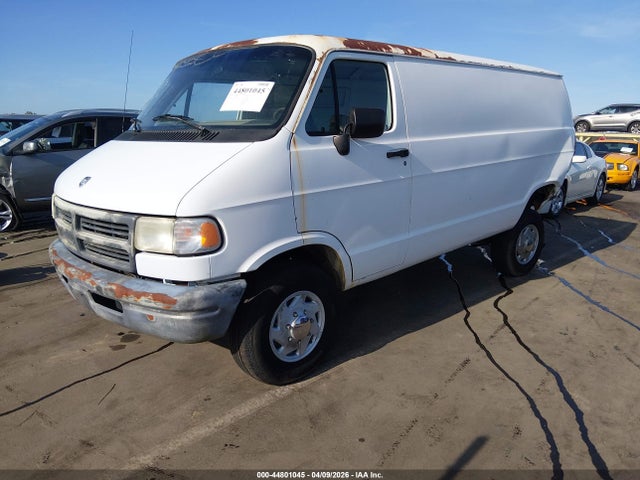 1996 Dodge Ram Van B2500 მანქანა იყიდება აუქციონზე, vin: 2B7HB21X8TK138876, აუქციონის ნომერი: 44801045