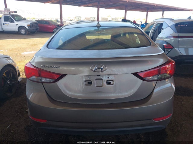 Auction sale of the 2015 Hyundai Elantra Se, vin: 5NPDH4AE7FH635126, lot number: 44801057