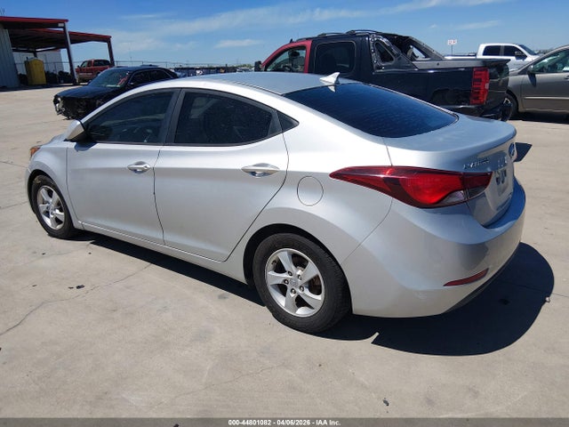 Продаж на аукціоні авто 2015 Hyundai Elantra Se, vin: 5NPDH4AE0FH565498, номер лоту: 44801082