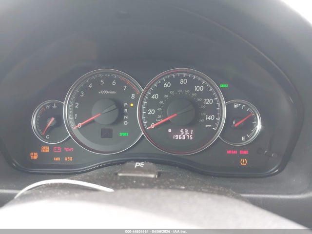 Aukcja sprzedaży 2008 Subaru Outback 2.5i Limited/2.5i Limited L.l. Bean Edition, vin: 4S4BP62C287310132, numer aukcji: 44801161