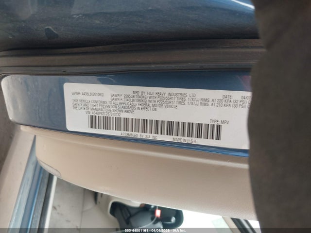 Aukcja sprzedaży 2008 Subaru Outback 2.5i Limited/2.5i Limited L.l. Bean Edition, vin: 4S4BP62C287310132, numer aukcji: 44801161