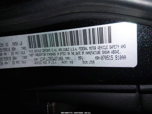 1C4PJLCB5GW371043 Jeep Cherokee 75th Anniversary