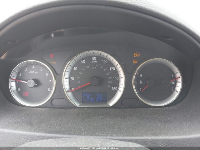 2009 Hyundai Sonata Gls მანქანა იყიდება აუქციონზე, vin: 5NPET46CX9H561568, აუქციონის ნომერი: 44801225