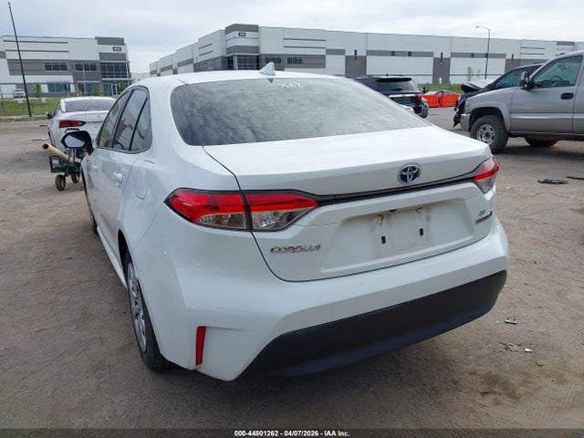 2024 Toyota Corolla Hybrid Le მანქანა იყიდება აუქციონზე, vin: JTDBCMFE5RJ016275, აუქციონის ნომერი: 44801262