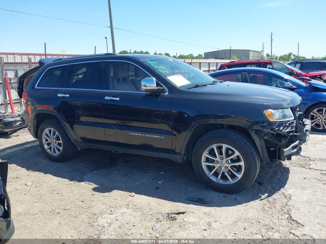 Aukcja sprzedaży 2014 Jeep Grand Cherokee Limited, vin: 1C4RJEBG9EC107341, numer aukcji: 44801271