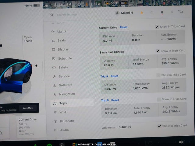 Продаж на аукціоні авто 2025 Tesla Model 3 Long Range Rear-wheel Drive/standard Rear-wheel Drive, vin: 5YJ3E1EA6SF015323, номер лоту: 44801274