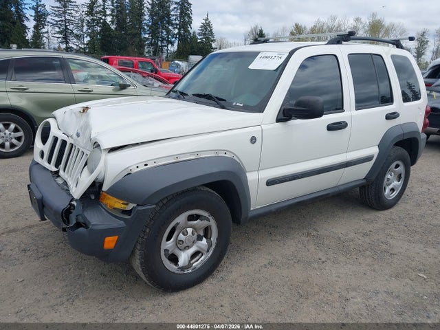 2007 Jeep Liberty Sport მანქანა იყიდება აუქციონზე, vin: 1J4GL48K17W620828, აუქციონის ნომერი: 44801275