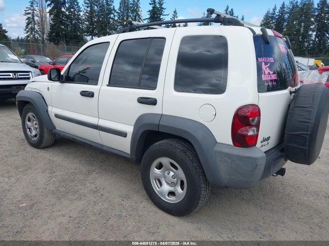 2007 Jeep Liberty Sport მანქანა იყიდება აუქციონზე, vin: 1J4GL48K17W620828, აუქციონის ნომერი: 44801275