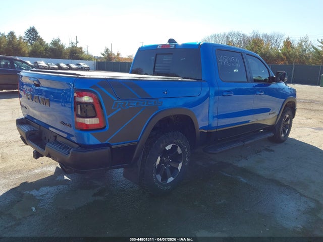 44801311 :رقم المزاد ، 1C6SRFLTXNN149749 vin ، 2022 Ram 1500 Rebel  4x4 5'7 Box مزاد بيع