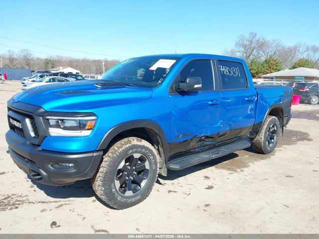 44801311 :رقم المزاد ، 1C6SRFLTXNN149749 vin ، 2022 Ram 1500 Rebel  4x4 5'7 Box مزاد بيع