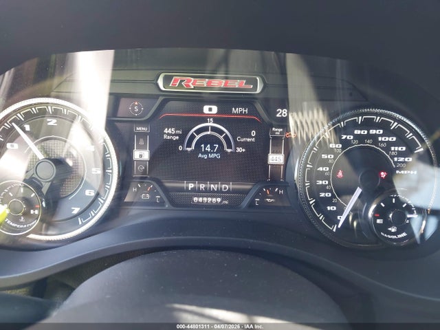 44801311 :رقم المزاد ، 1C6SRFLTXNN149749 vin ، 2022 Ram 1500 Rebel  4x4 5'7 Box مزاد بيع