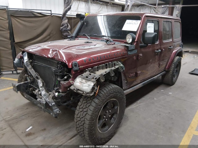 Aukcja sprzedaży 2021 Jeep Wrangler Unlimited Rubicon 4x4, vin: 1C4HJXFNXMW740492, numer aukcji: 44801313