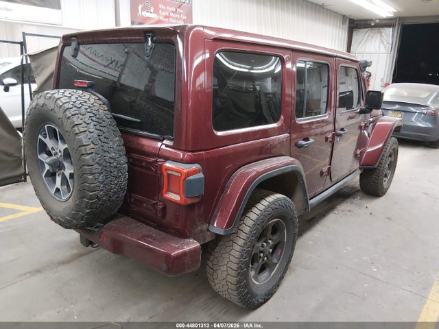 Aukcja sprzedaży 2021 Jeep Wrangler Unlimited Rubicon 4x4, vin: 1C4HJXFNXMW740492, numer aukcji: 44801313