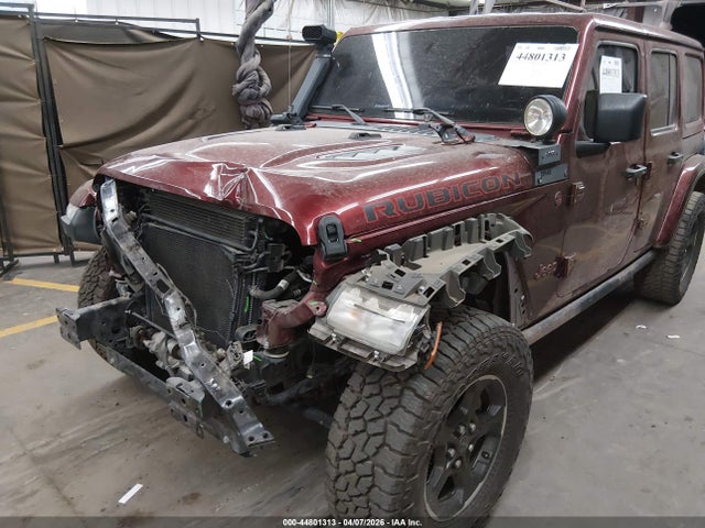 Aukcja sprzedaży 2021 Jeep Wrangler Unlimited Rubicon 4x4, vin: 1C4HJXFNXMW740492, numer aukcji: 44801313