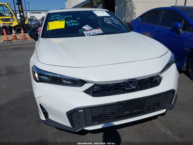 44801449 :رقم المزاد ، 2HGFE4F86TH323289 vin ، 2026 Honda Civic Hybrid Sport/sport Touring مزاد بيع