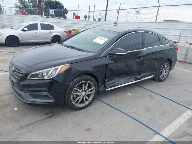 2017 HYUNDAI SONATA 5NPE34AB3HH576135 Photo 1