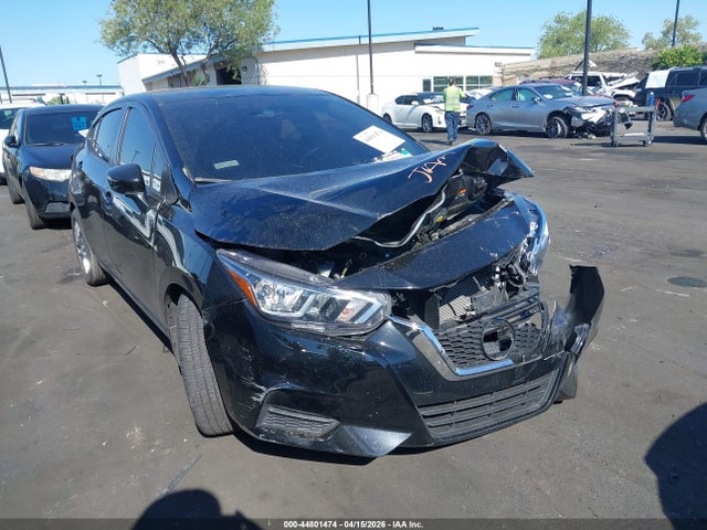 2021 Nissan Versa Sv Xtronic Cvt მანქანა იყიდება აუქციონზე, vin: 3N1CN8EVXML825069, აუქციონის ნომერი: 44801474