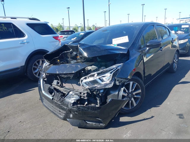 2021 Nissan Versa Sv Xtronic Cvt მანქანა იყიდება აუქციონზე, vin: 3N1CN8EVXML825069, აუქციონის ნომერი: 44801474