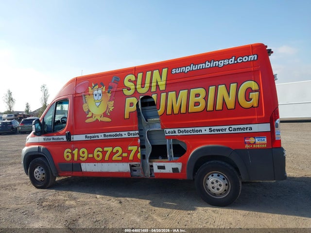 3C6LRVDG4ME583118 RAM Promaster 2500 High Roof 159 Wb