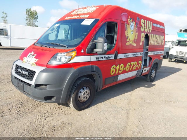 3C6LRVDG4ME583118 RAM Promaster 2500 High Roof 159 Wb