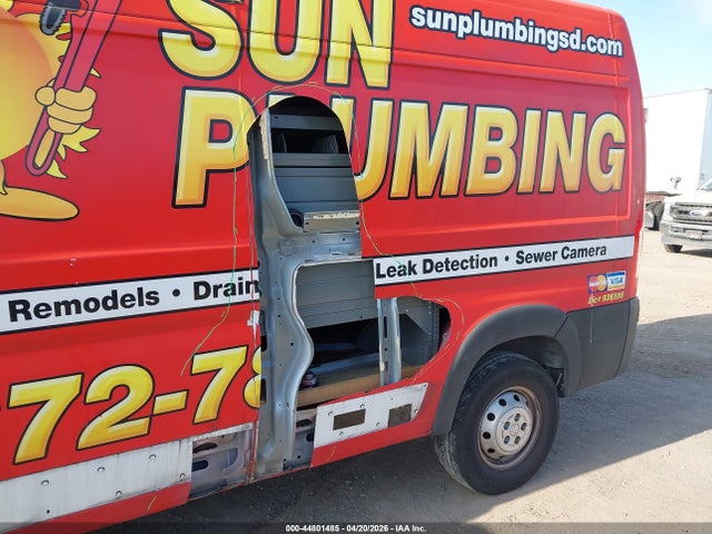 3C6LRVDG4ME583118 RAM Promaster 2500 High Roof 159 Wb
