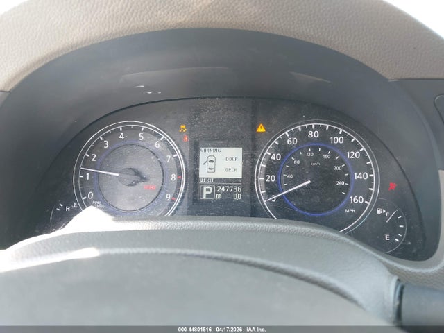 44801516 :رقم المزاد ، JN1DV6APXCM811306 vin ، 2012 Infiniti G25 Journey مزاد بيع