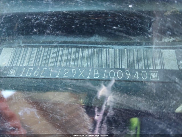 2001 CADILLAC ELDORADO 1G6ET129X1B100940 Photo 8