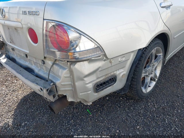 Aukcja sprzedaży 2001 Lexus Is 300, vin: JTHBD182410017778, numer aukcji: 44801560