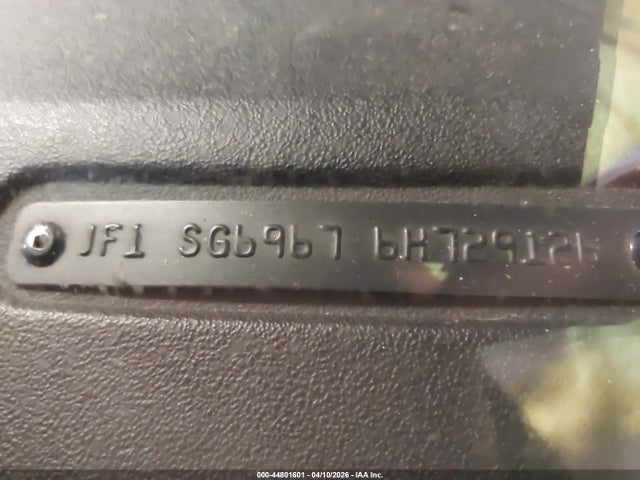 44801601 :رقم المزاد ، JF1SG69676H729126 vin ، 2006 Subaru Forester 2.5xt Limited مزاد بيع