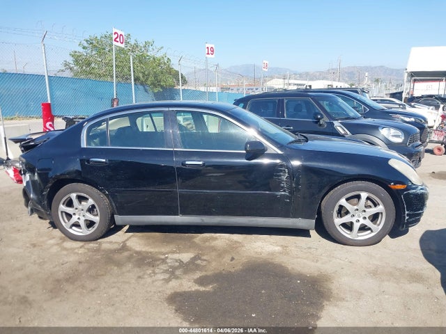 2003 Infiniti G35 Base W/6 Speed Manual მანქანა იყიდება აუქციონზე, vin: JNKCV51E43M005882, აუქციონის ნომერი: 44801614