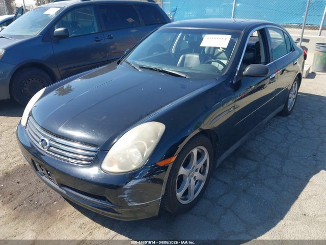 2003 Infiniti G35 Base W/6 Speed Manual მანქანა იყიდება აუქციონზე, vin: JNKCV51E43M005882, აუქციონის ნომერი: 44801614