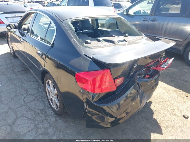 2003 Infiniti G35 Base W/6 Speed Manual მანქანა იყიდება აუქციონზე, vin: JNKCV51E43M005882, აუქციონის ნომერი: 44801614