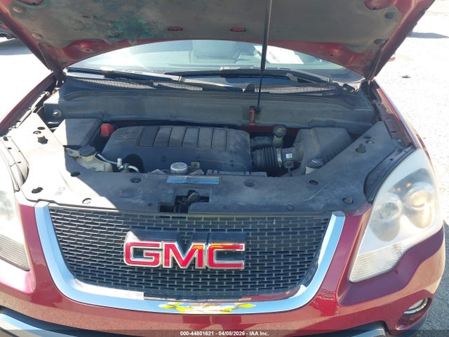 44801621 :رقم المزاد ، 1GKLRMED5AJ122990 vin ، 2010 Gmc Acadia Slt-1 مزاد بيع