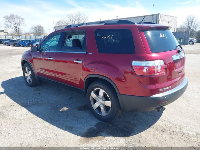 44801621 :رقم المزاد ، 1GKLRMED5AJ122990 vin ، 2010 Gmc Acadia Slt-1 مزاد بيع